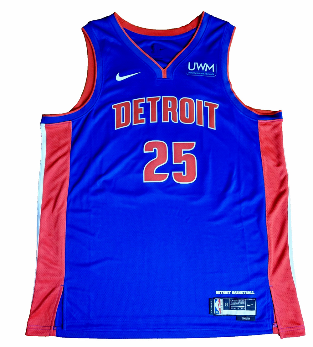 Detroit Pistons Icon Edition Swingman Jersey #25 SASSER -XXL